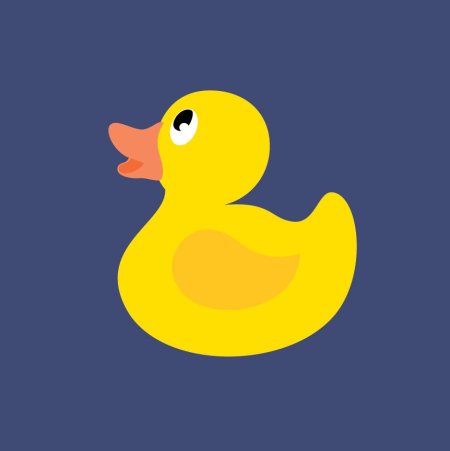 Уточка рисунок