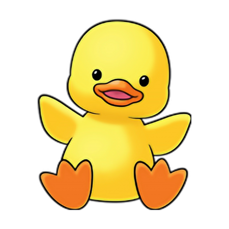 Утенок рисунок