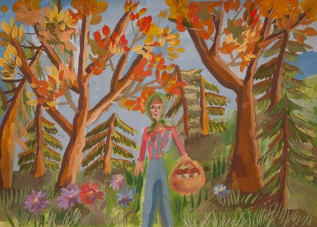 Осенние рисунки