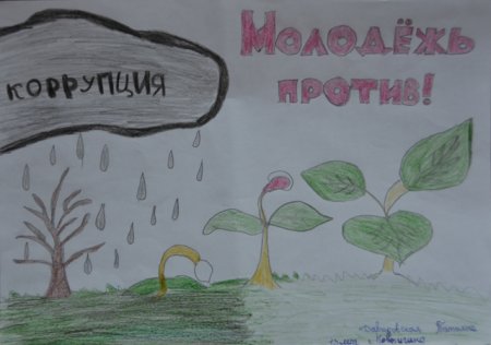 Мы против коррупции рисунки детей