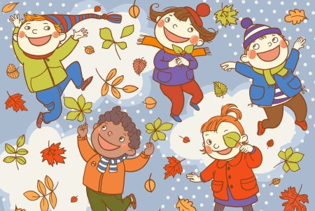 Осенние каникулы рисунок