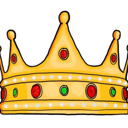 Корона королевы Англии вектор