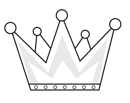 Корона мультяшный