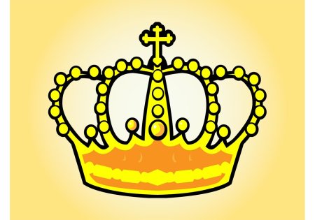 Этапы рисования короны