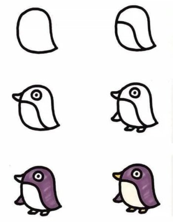 Рисование для детей лёгкие