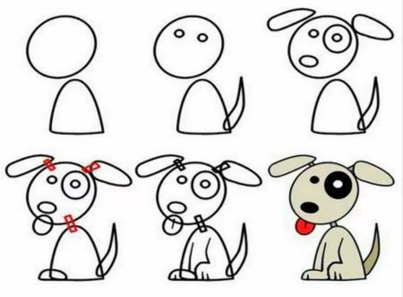 Лёгкие рисунки для детей