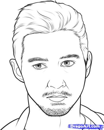 Рисунок мальчика карандашом