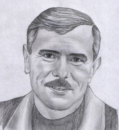 Раскраска лицо мужчины для детей