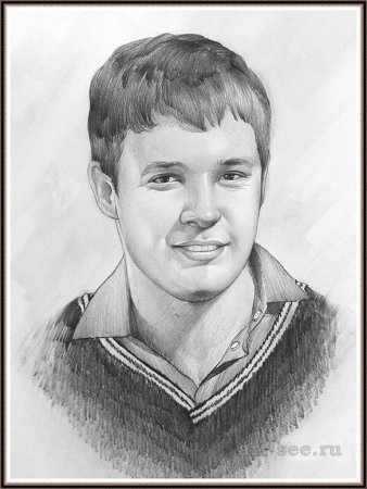 Эскиз мужского лица