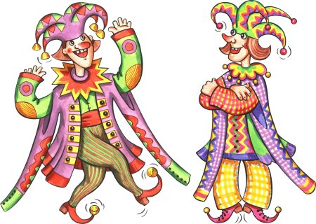 Рисование петрушка