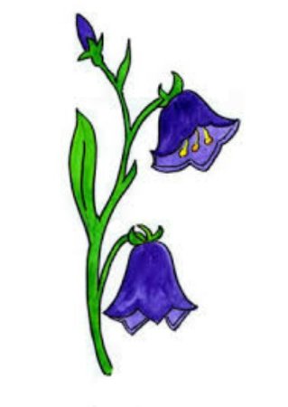 Колокольчик "цветы"