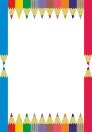 Рамка из карандашей