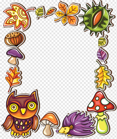 Рамка рисунок цветной