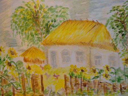 Рисунок на кубанскую тему