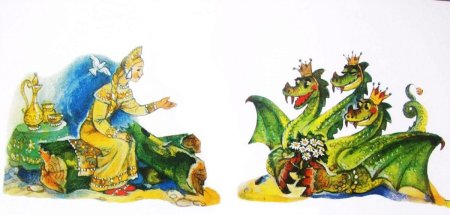 Никита Кожемяка и змей Горыныч сказка