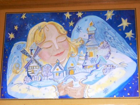 Рисунки на рождественскую тему