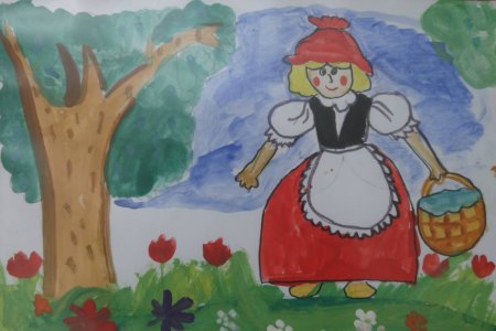 Детские рисунки сказочных героев