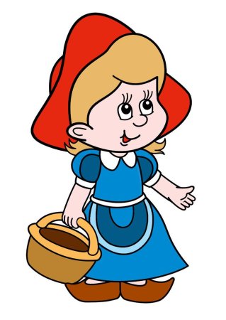Красная шапочка рисунок