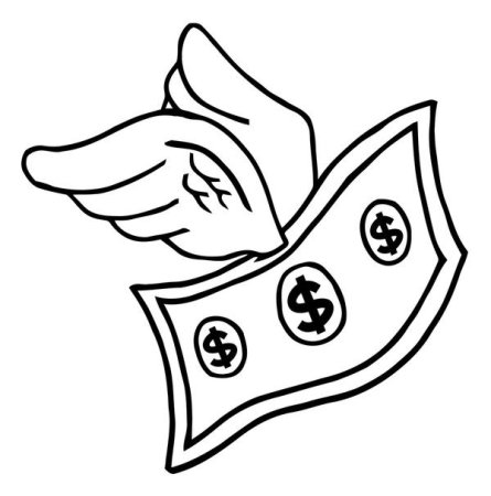 Доллар эскиз