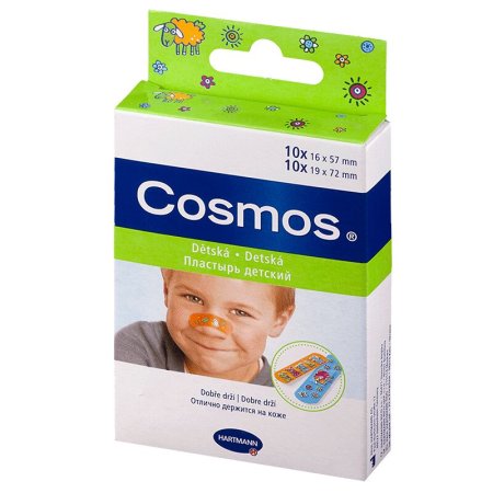 Cosmos Kids пластырь для детей 20 шт.