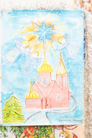 Рождественское чудо рисунки на конкурс