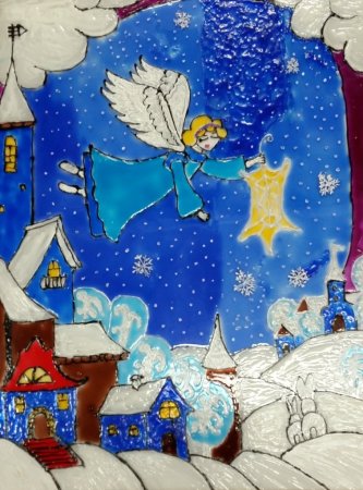 Детские работы на рождественскую тему