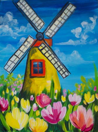 Мельница детская