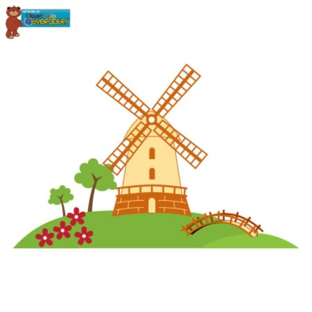 Ветряная мельница для детей