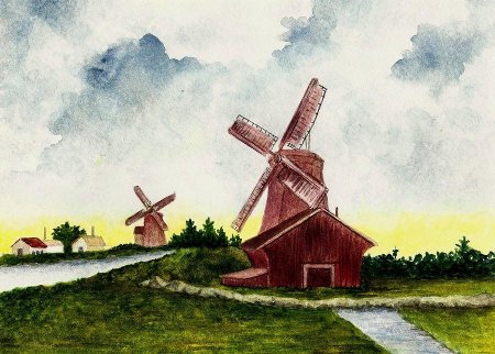 Мельница для детей