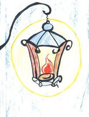 Фонарик рисунок