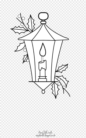 Эскиз уличного фонаря