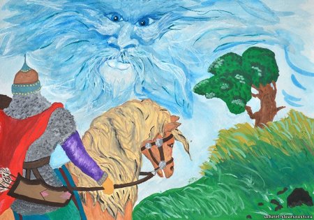 Рисунок Руслана и Людмилы