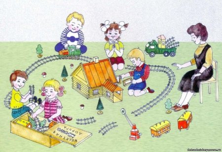 Картинки игры детей в детском саду