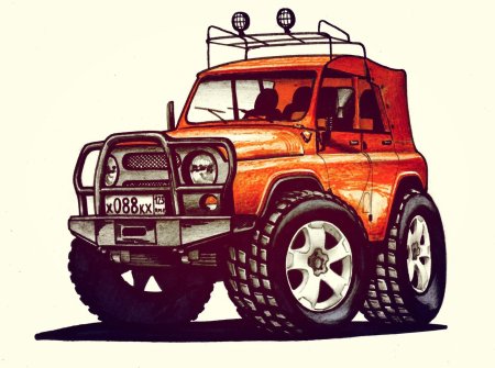 УАЗ Марторелли спереди