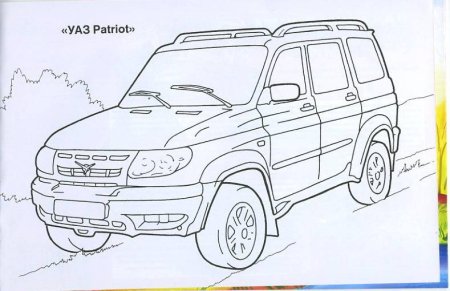 Разукрашка УАЗ Патриот