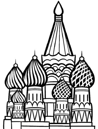 Московский собор Василия Блаженного изо