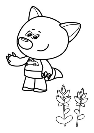 Мишки Мимимишки Лисичка