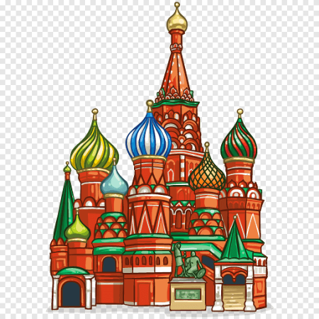 Храм Василия Блаженного рисунок