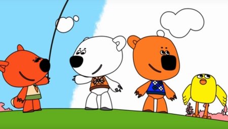 Мимимишки раскраска цветная