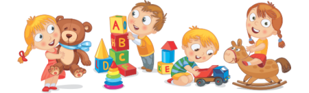 Клипарт дети в детском саду