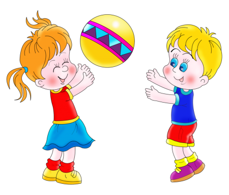 Дети играющие в мяч