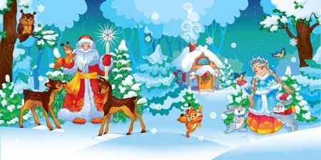 Новогодний баннер для детского сада