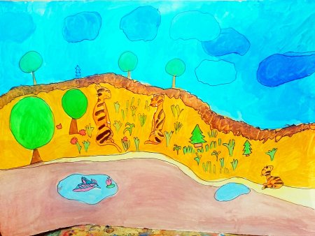 Детские рисунки о Хабаровске