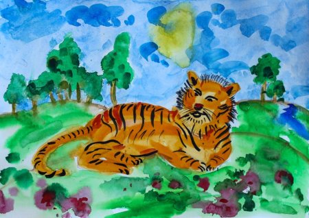 Рисунок на тему Дальний Восток