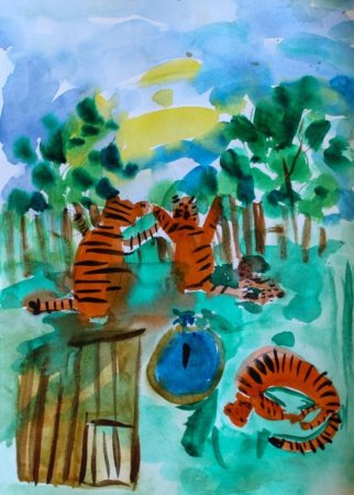 Дальний Восток рисунок