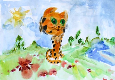 Рисунки на тему мое Приамурье