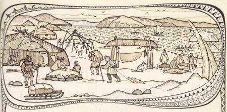 Чукотка Эскимосы живопись