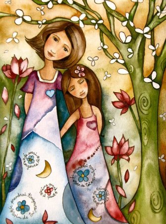 Клаудия Трембле картины материнство