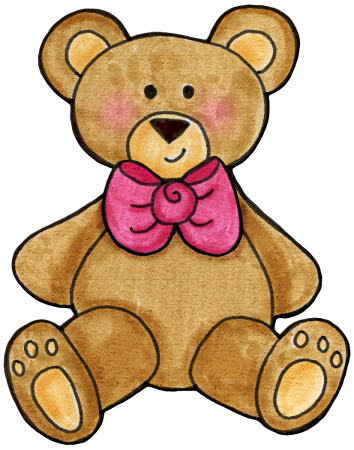 Мишка игрушка рисунок