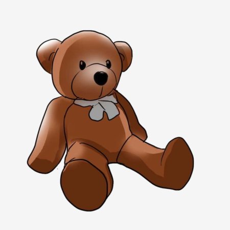 Мишка рисунок